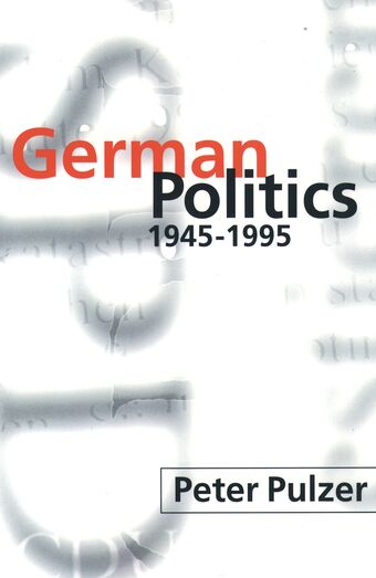 German Politics 1945-1995 book cover