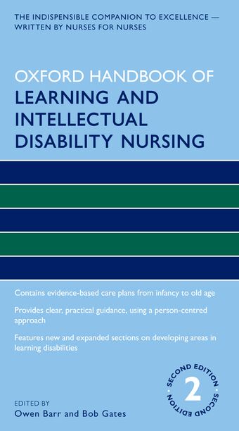 Oxford Handbook of Learning and Intellectual Disability Nursing book cover
