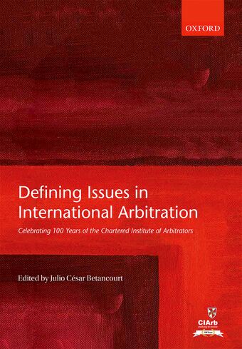 Defining Issues in International Arbitration book cover