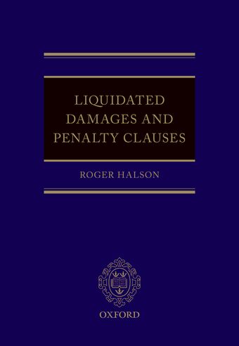 Liquidated Damages and Penalty Clauses book cover