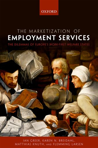 The Marketization of Employment Services book cover