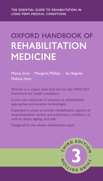 Oxford Handbook of Rehabilitation Medicine book cover