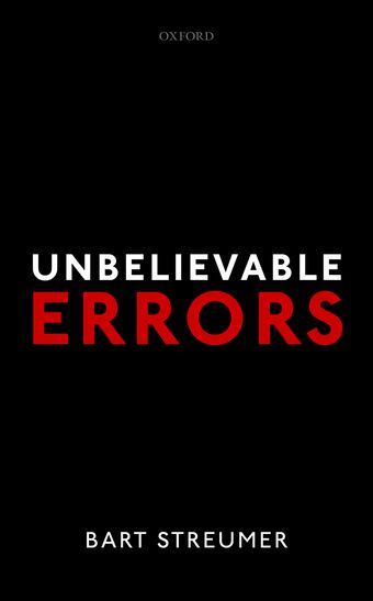 Unbelievable Errors book cover