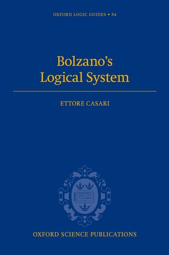 Bolzano's Logical System book cover