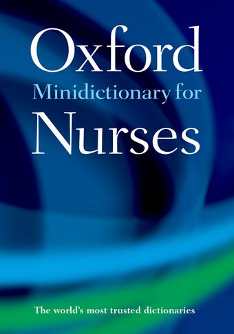 Oxford Minidictionary for Nurses book cover