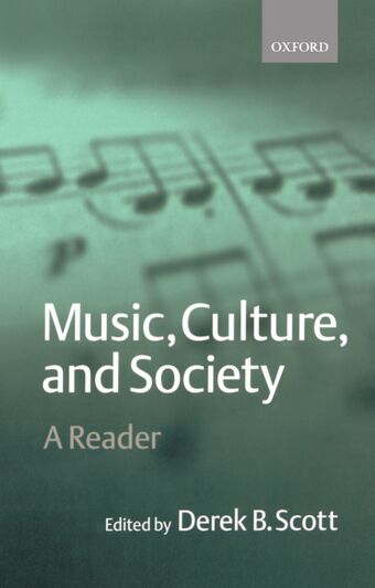 Music, Culture, and Society book cover