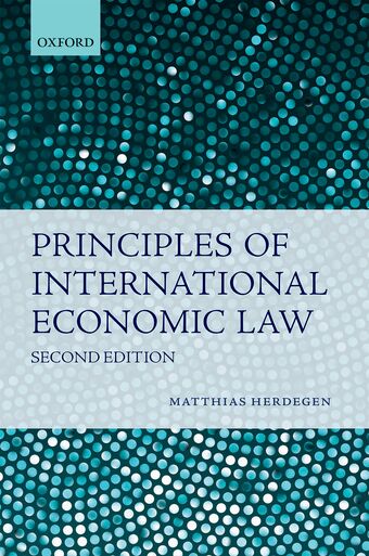 Principles of International Economic Law book cover