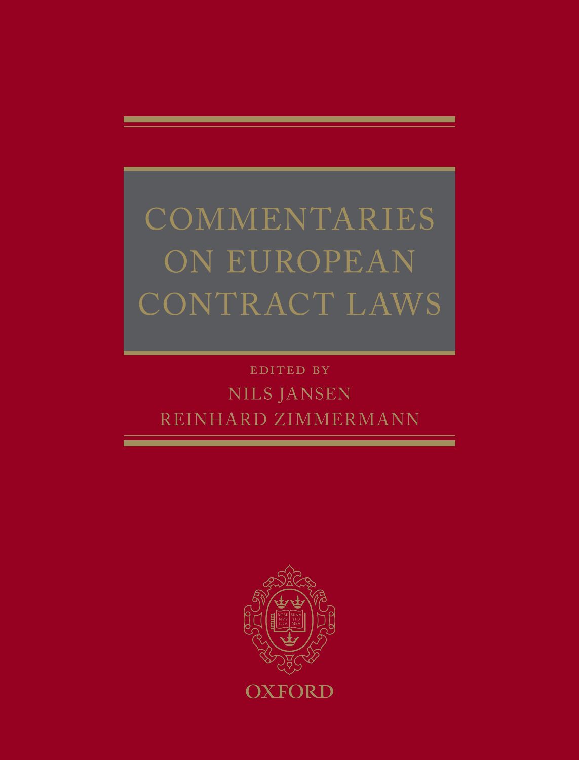 Commentaries on European Contract Laws book cover