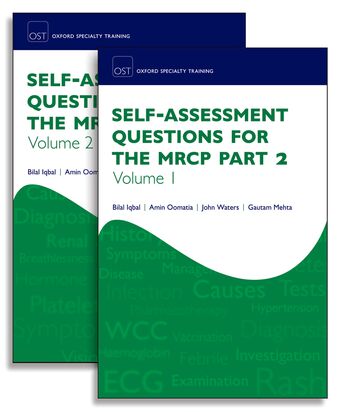 Self-assessment Questions for MRCP Pt 2 (Oxford Specialty Training: Revision) book cover