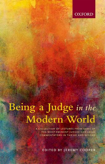 Being a Judge in the Modern World book cover