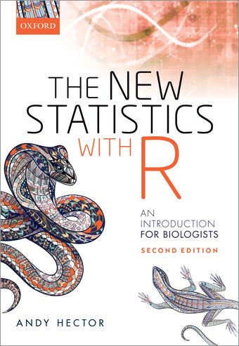 The New Statistics with R An Introduction for Biologists book cover