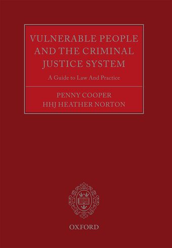 Vulnerable People and the Criminal Justice System book cover