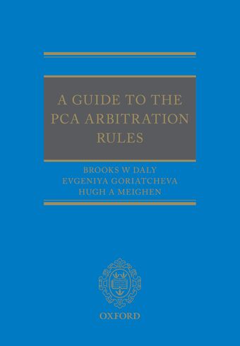 A Guide to the PCA Arbitration Rules book cover