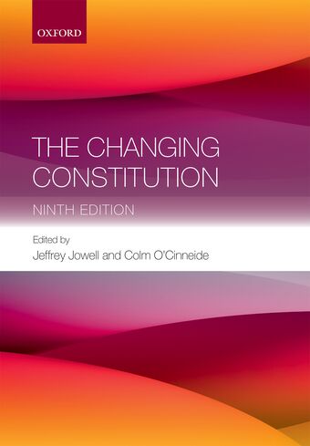 The Changing Constitution book cover