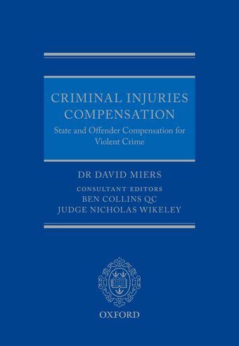 Criminal Injuries Compensation book cover