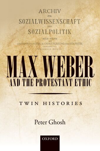 Max Weber and 'The Protestant Ethic' book cover