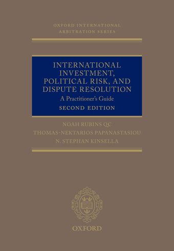International Investment, Political Risk and Dispute Resolution book cover