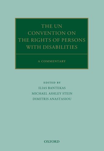The Convention on the Rights of Persons with Disabilities book cover