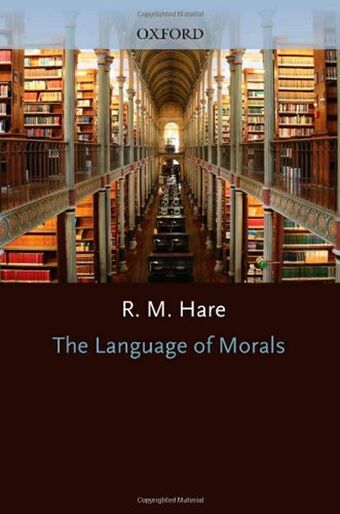 The Language of Morals book cover