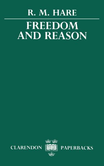 Freedom and Reason book cover