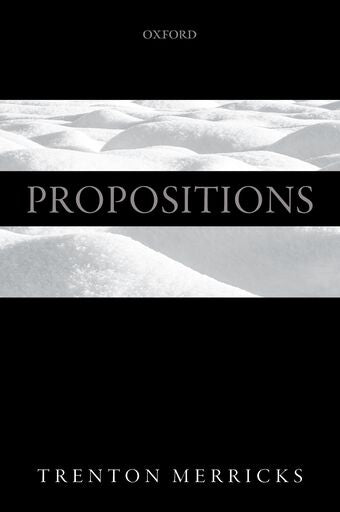 Propositions book cover
