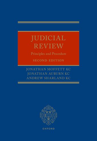Judicial Review Principles and Procedure book cover