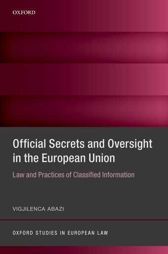 Official Secrets and Oversight in the EU book cover