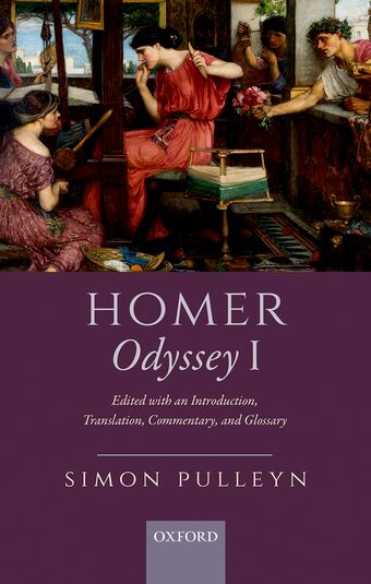 Homer, Odyssey I book cover