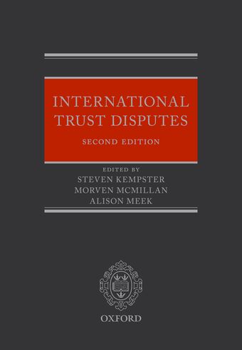 International Trust Disputes book cover