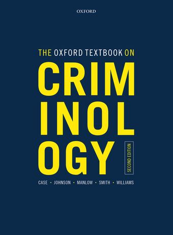 The Oxford Textbook on Criminology book cover