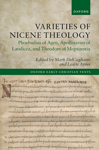 Varieties Of Nicene Theology Oect Cloth book cover