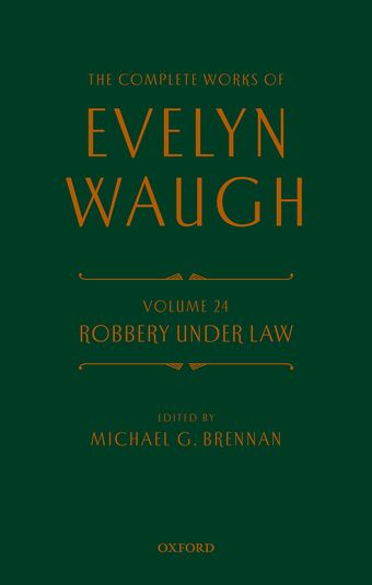 Complete Works of Evelyn Waugh book cover