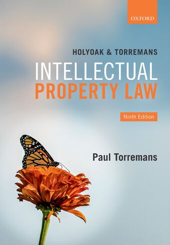Holyoak and Torremans Intellectual Property Law book cover