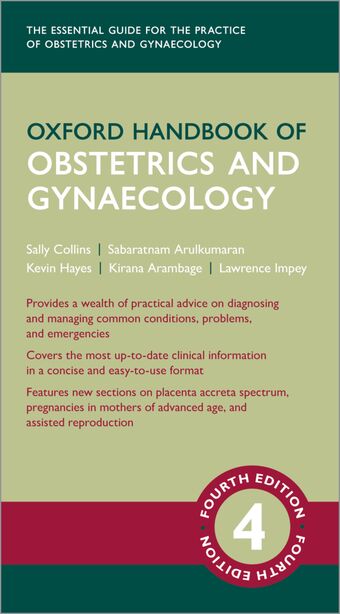 Oxford Handbook of Obstetrics and Gynaecology book cover