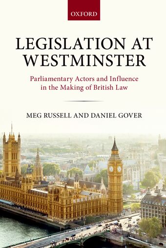 Legislation at Westminster book cover