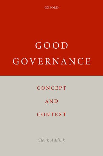 Good Governance Concept and Context book cover