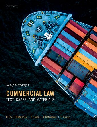 Sealy and Hooley's Commercial Law Text, Cases, and Materials book cover