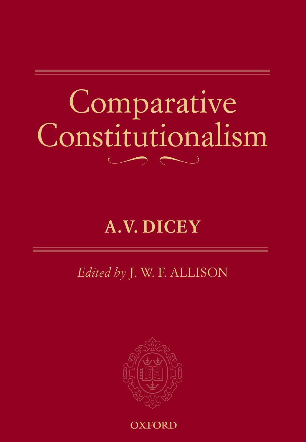 Comparative Constitutionalism book cover