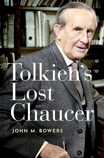 Tolkien's Lost Chaucer book cover