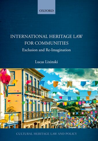 International Heritage Law for Communities book cover