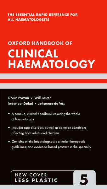 Oxford Handbook of Clinical Haematology book cover
