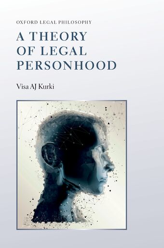 A Theory of Legal Personhood book cover