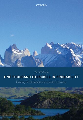 One Thousand Exercises in Probability Third Edition book cover