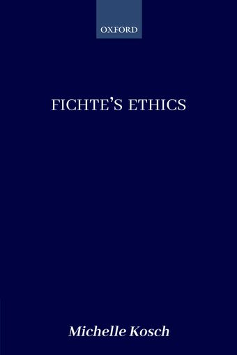 Fichte's Ethics book cover