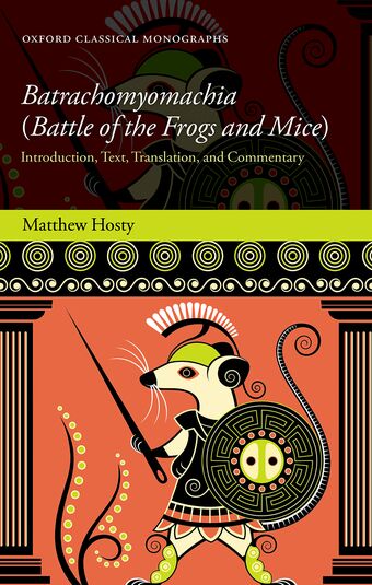 Batrachomyomachia Battle of the Frogs and Mice book cover
