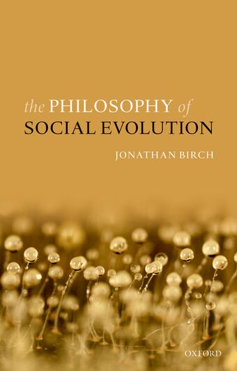 The Philosophy of Social Evolution book cover