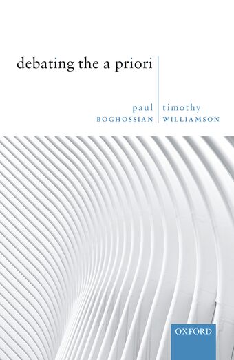 Debating the A Priori book cover