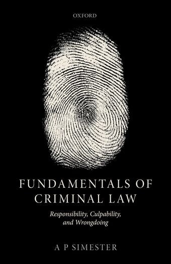 Fundamentals of Criminal Law book cover