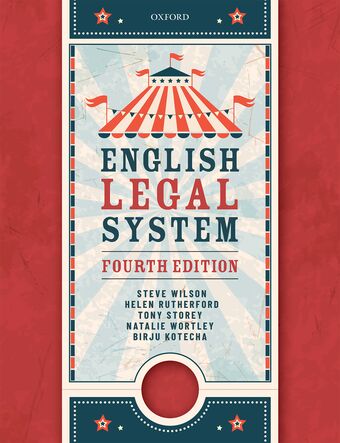 English Legal System book cover