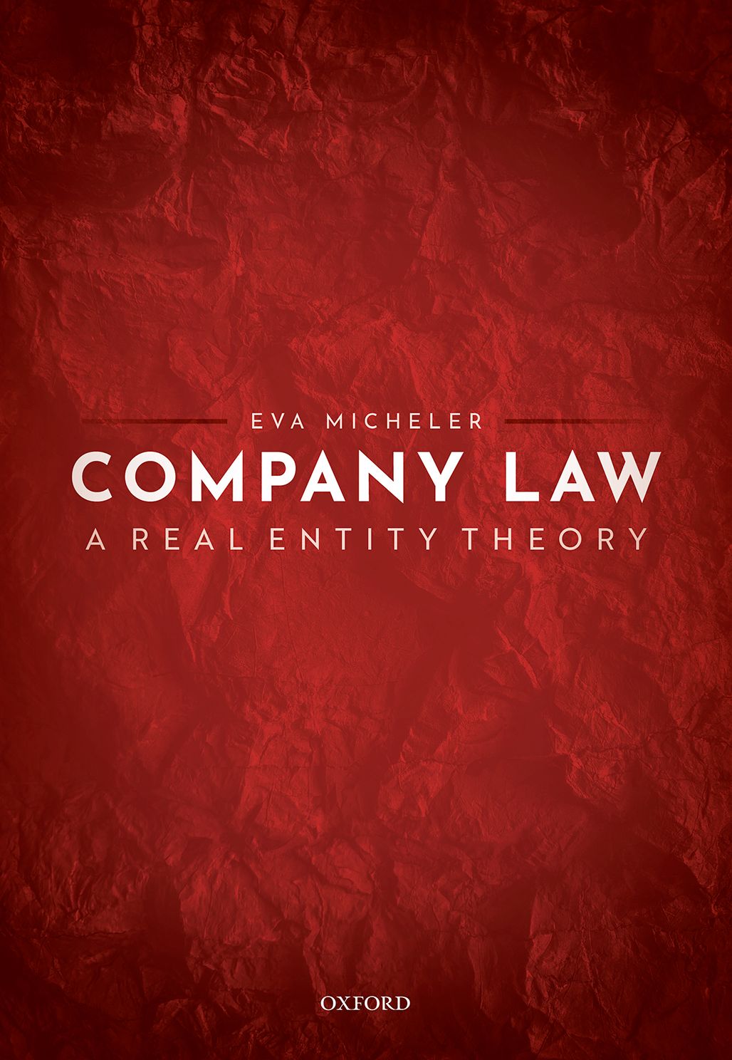 Company Law A Real Entity Theory book cover